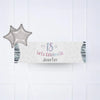 Iridescent 18th Personalised Party Banner No 2 Balloons Personalised Banner