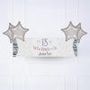 Iridescent 18th Personalised Party Banner No 4 Balloons Personalised Banner