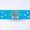 Paw Patrol Personalised Party Banner No Personalised Banner