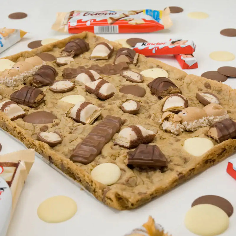 Kinder Overload Cookie Slab Cookies & Cones