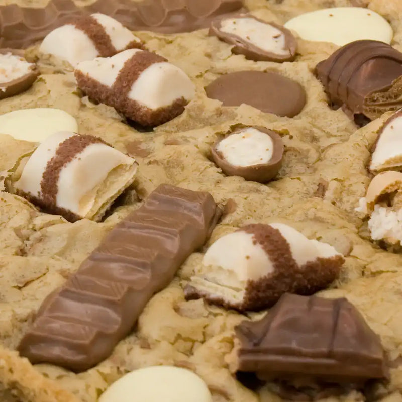 Kinder Overload Cookie Slab Cookies & Cones