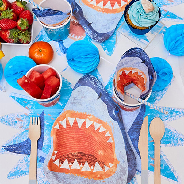 King of the Sea - Shark Themed Personalised Party in a Box Party Pieces