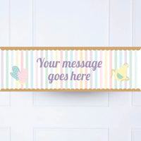 Little Bakers Personalised Party Banner No Personalised Banner