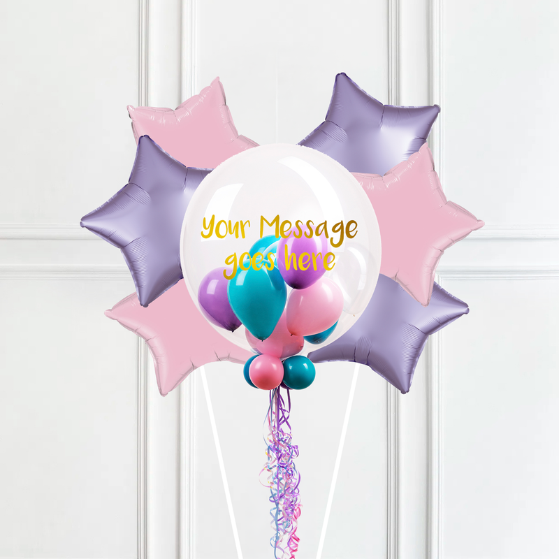 Personalised Bubble Balloon in a Box – Magical Oceans