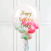 Personalised Bubble Balloon in a Box – Marshmallow None Personalised Balloons