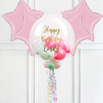 Personalised Bubble Balloon in a Box – Marshmallow