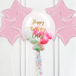Personalised Bubble Balloon in a Box – Marshmallow