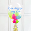 Personalised Bubble Balloon in a Box – Neon None Personalised Balloons