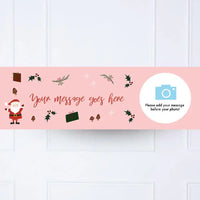 Christmas Characters Personalised Party Banner Yes Personalised Banner