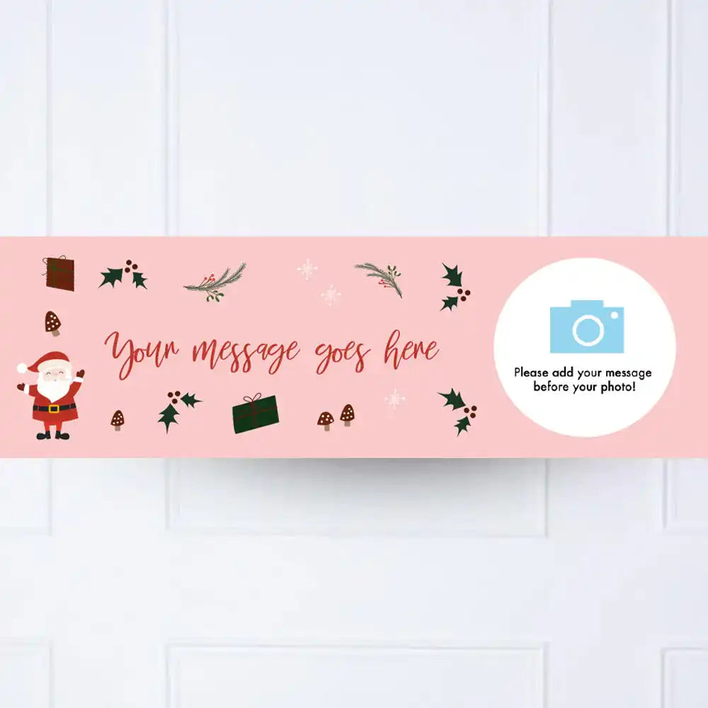Christmas Characters Personalised Party Banner Yes Personalised Banner