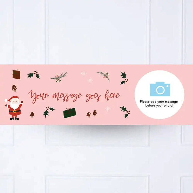 Christmas Characters Personalised Party Banner Yes Personalised Banner