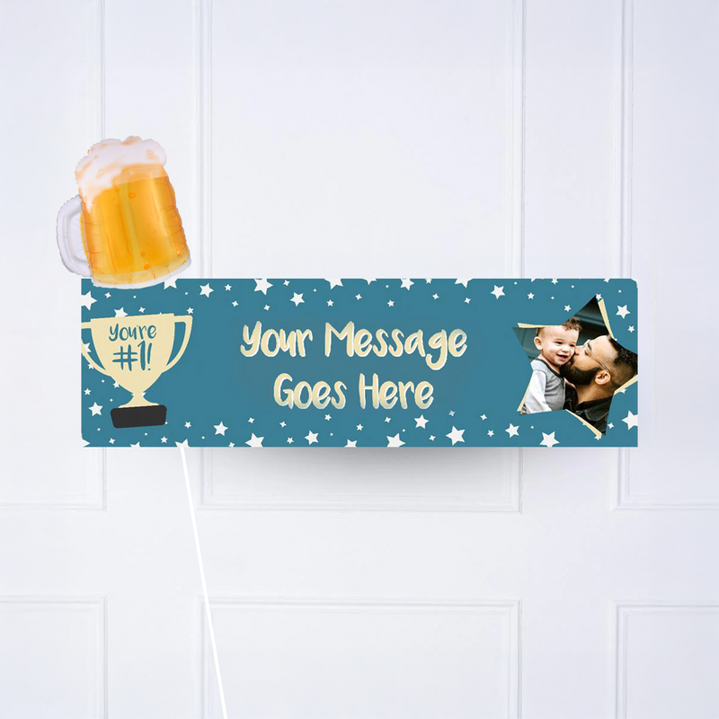 You're #1 Personalised Party Banner