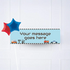 On The Road Personalised Party Banner No 2 Balloons Personalised Banner