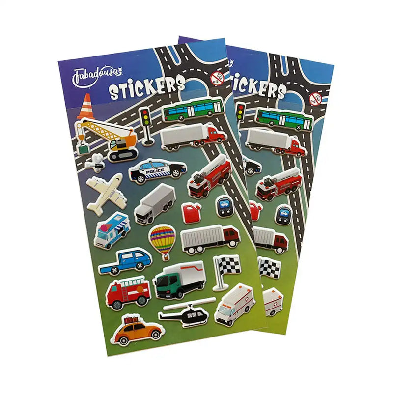 Vehicle Stickers (Pack of 3 Sheets) Own Brand