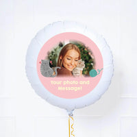 Personalised Pet Photo Balloon - Pink Cat Personalised Balloons