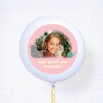 Personalised Pet Photo Balloon - Pink Cat