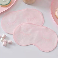 Pink Eye Mask Pamper Party Paper Napkins (x16) Kids Party