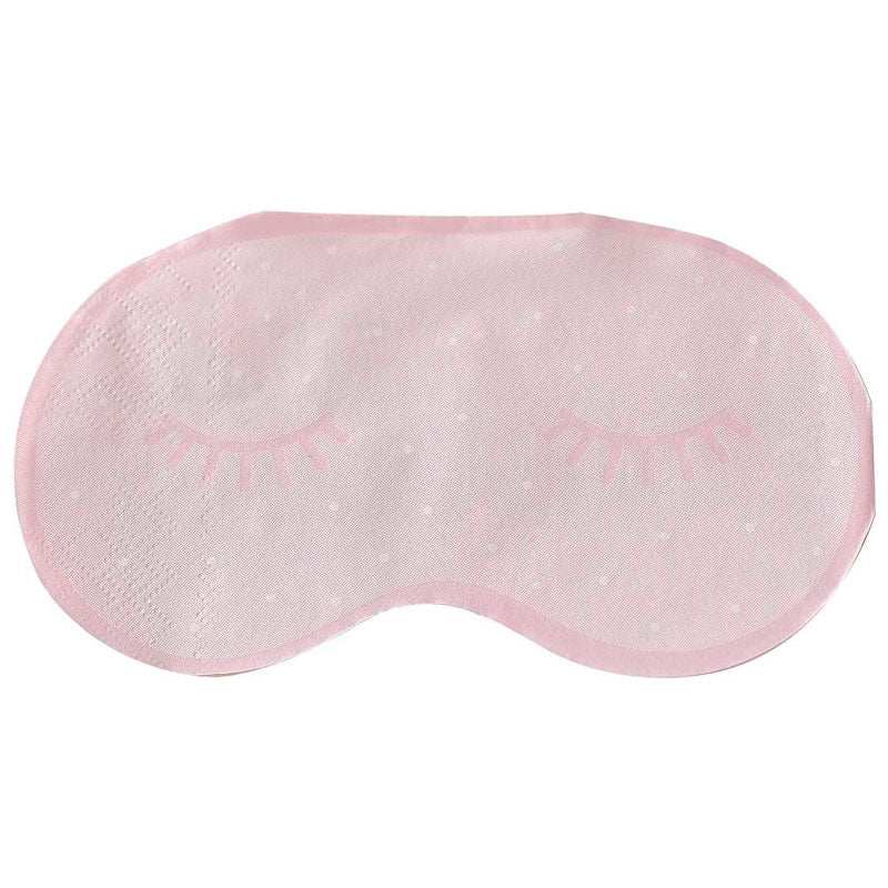 Pink Eye Mask Pamper Party Paper Napkins (x16) Kids Party