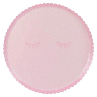 Pink Pamper Party Paper Plates (x8) Kids Party