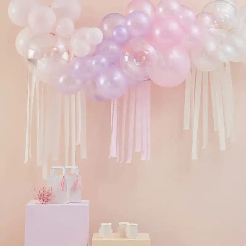 Pastel, Pearl & Ivory Balloon Arch Kit General Party
