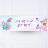 Queen of the Sea Personalised Party Banner Message Personalised Banner