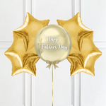 Personalised Orb Balloon - Gold