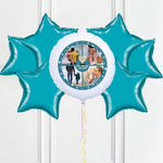 Personalised Photo Balloon - You’re Number 1: Blue