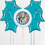 Personalised Photo Balloon - You’re Number 1: Blue