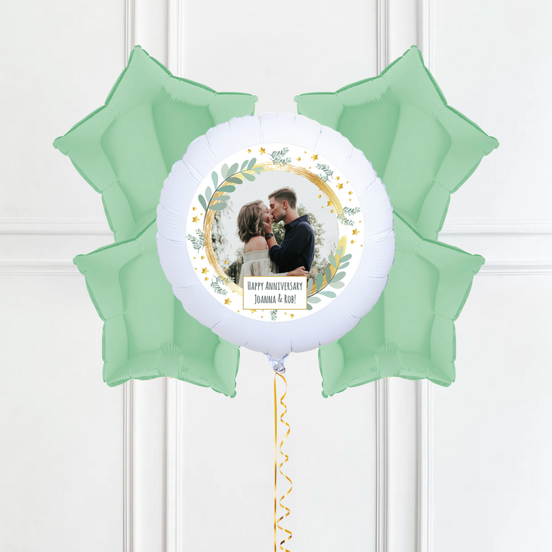Personalised Photo Balloon – Botanical