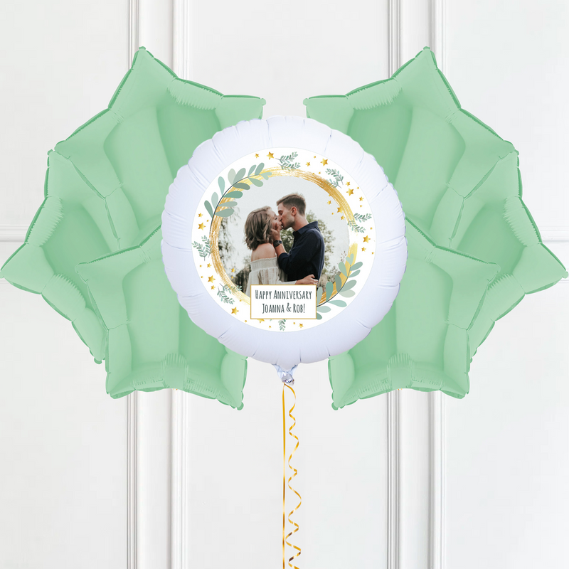 Personalised Photo Balloon – Botanical