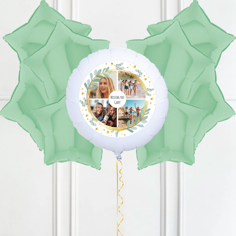 Personalised Photo Balloon – Botanical