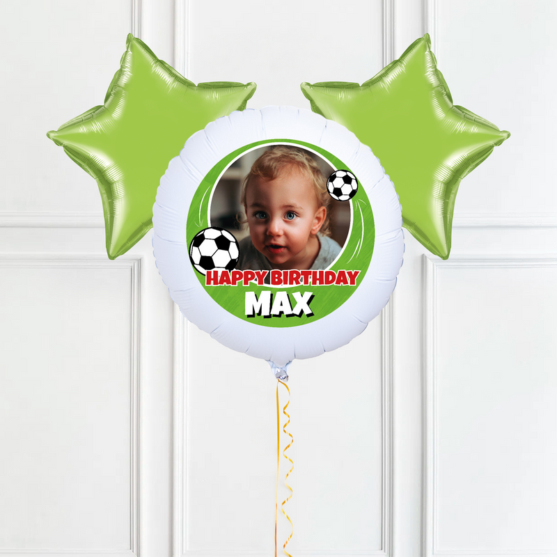 Personalised Photo Balloon – Football Birthday