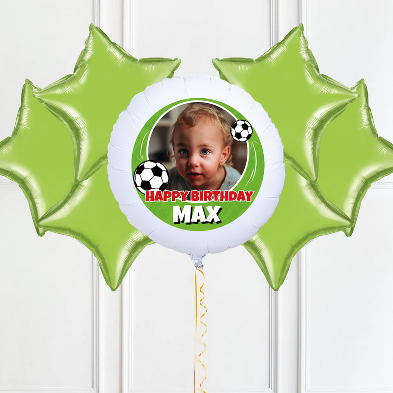 Personalised Photo Balloon – Football Birthday