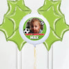 Personalised Photo Balloon – Football Birthday 8 Balloons Personalised Balloons