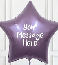 Personalised Inflated Balloon Bunch - Mermaid Personalised Balloons