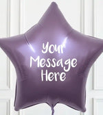 Personalised Inflated Balloon Bunch - Mermaid Personalised Balloons