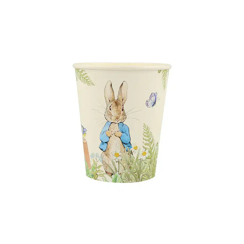 Peter Rabbit In The Garden Cups (x8) Kids Party