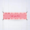 Photo Heart Collage Personalised Party Banner Message None Personalised Banner