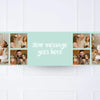 Coloured Collage Personalised Party Banner Blue None Personalised Banner
