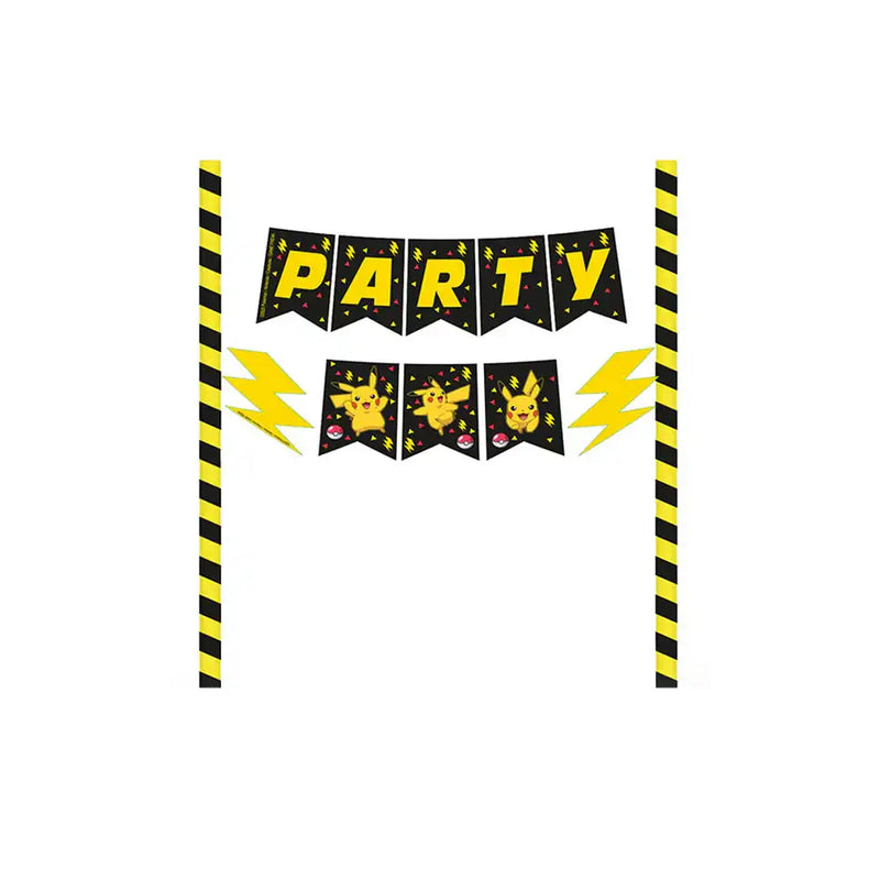 Pokemon Party Cake Topper Kids Party