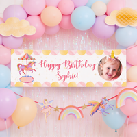 Personalised Unicorn Fairy Princess Party in a Box Party Pieces