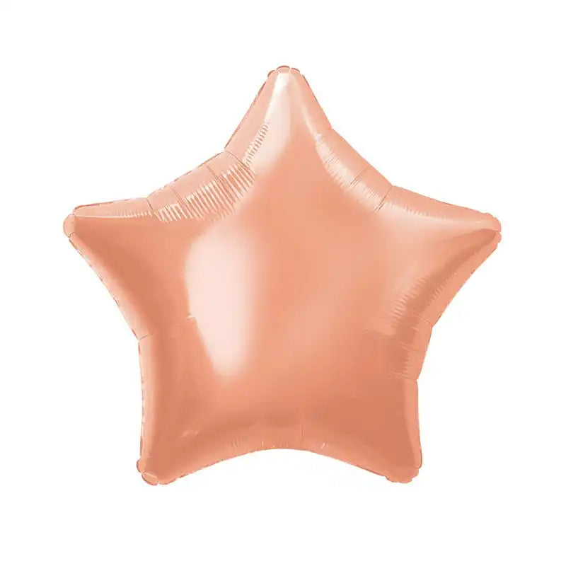 Rose Gold Star Foil Balloon - 20" General Party