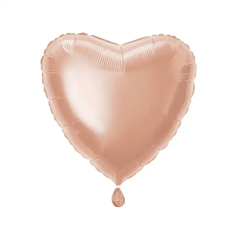 Rose Gold Heart Foil Balloon - 18" General Party