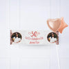 Rose Gold 30th Personalised Party Banner Yes 2 Balloons Personalised Banner