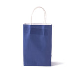 Royal Blue Party Bags with Handles (x12)