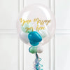 Personalised Bubble Balloon in a Box – Sea Foam None Personalised Balloons