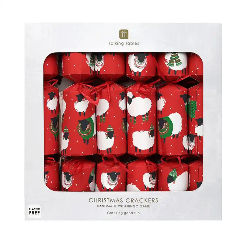 Botanical Sheep Crackers (x6) Christmas 2024