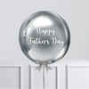 Personalised Orb Balloon - Silver Personalised Balloons