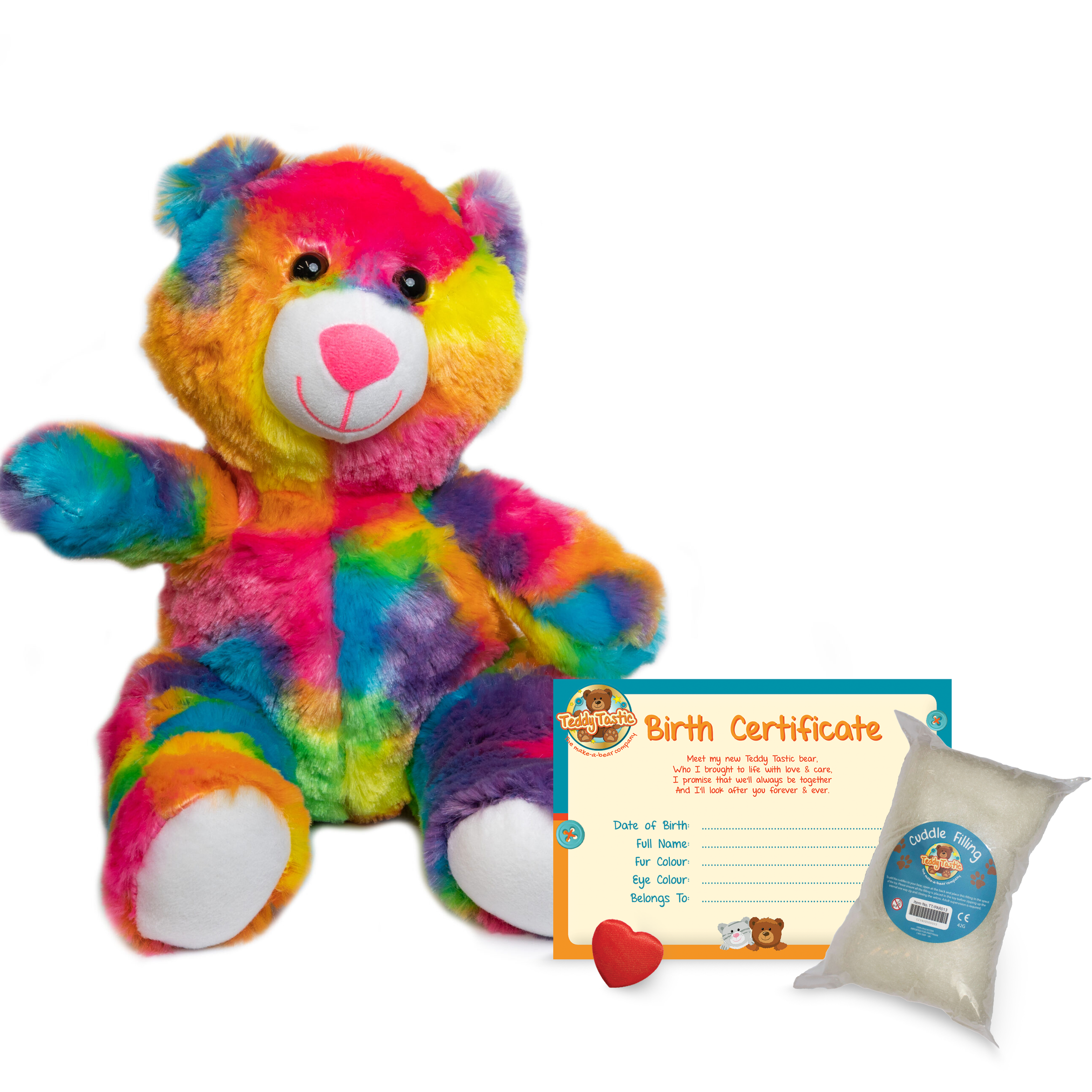 Make a Bear -  Rio the Rainbow Bear