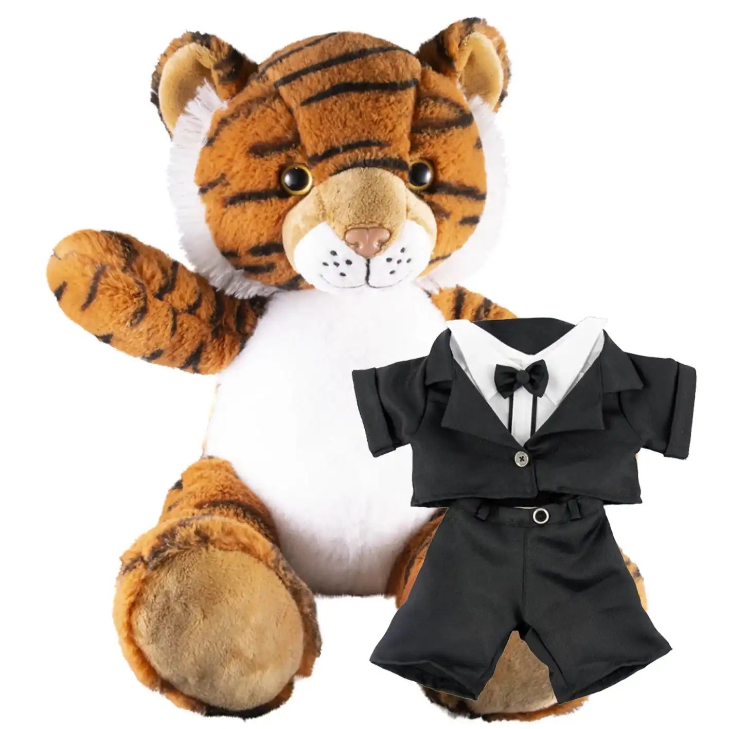 Make a Bear - Terry the Tiger - Recordable Tuxedo Make a Bear